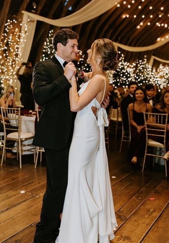 Photo of the real bride and groom #2