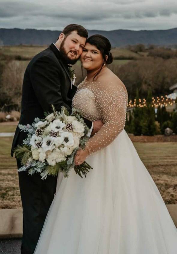 Photo of the real bride and groom #3