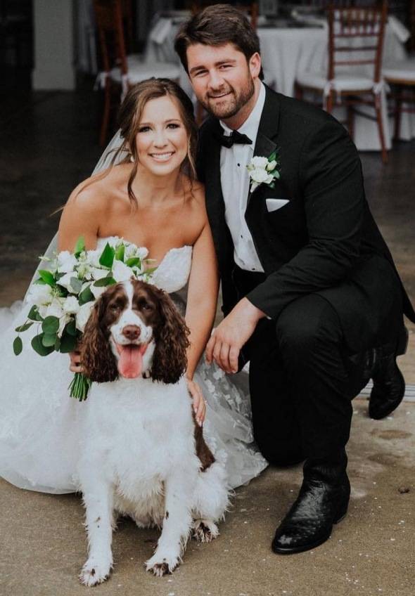 Photo of the real bride and groom #4