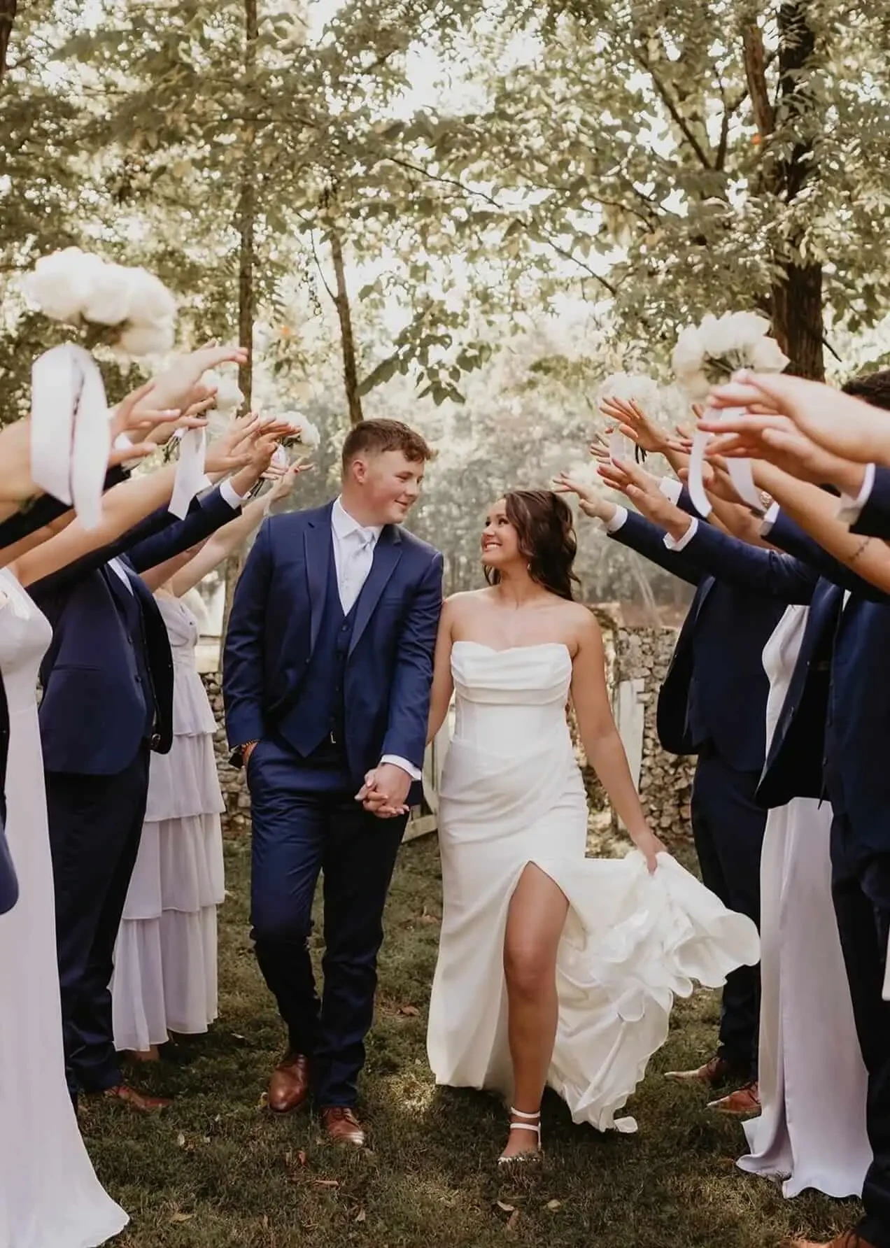 Photo of real bride and groom #5