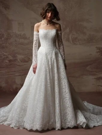 Maggie Sottero SERENA (F6MZ075A01 - Plain tulle) #1 Ivory thumbnail