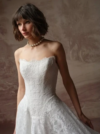 Maggie Sottero SERENA (F6MZ075A01 - Plain tulle) #4 default Ivory thumbnail