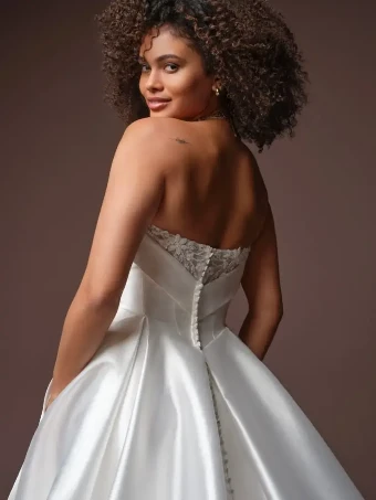 Maggie Sottero AGATHA (F6RK178A01) #3 All Ivory (gown with Ivory Illusion) thumbnail