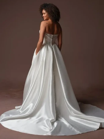 Maggie Sottero AGATHA (F6RK178A01) #2 All Ivory (gown with Ivory Illusion) thumbnail