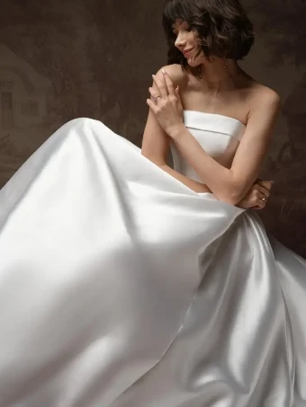 Maggie Sottero AGATHA (F6RK178A01) #4 default All Ivory (gown with Ivory Illusion) thumbnail