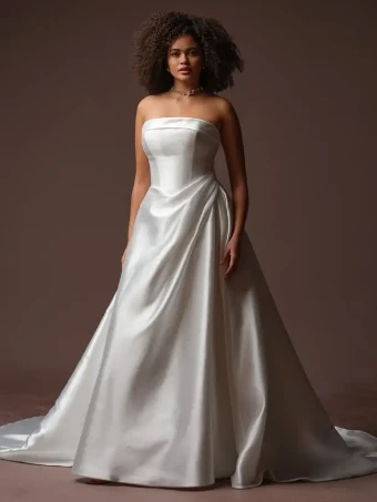 Maggie Sottero AGATHA (F6RK178A01) #0 default All Ivory (gown with Ivory Illusion) thumbnail