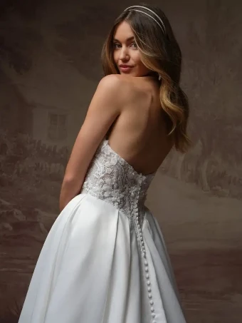 Maggie Sottero GIGI (F6RB120A01 - Unlined bodice) #4 default All Ivory (gown with Ivory Illusion) thumbnail