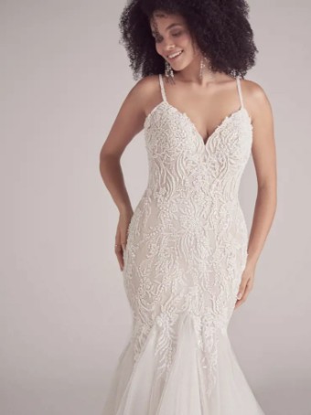 Maggie Sottero 22MS947B02 - Lined Bodice, Sparkle Tulle 1 #3 thumbnail