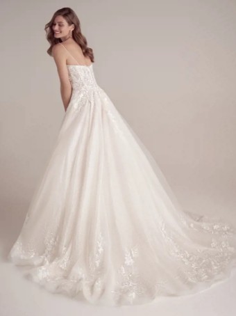 Maggie Sottero CASEY (22MC926A01 - Unlined Bodice, Glitter Tulle 3) #3 thumbnail