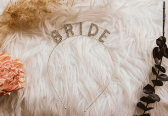 Ever After Bridal BRIDE Diamond Headpiece #0 default thumbnail