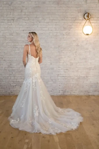 Stella York 7636 #12 default (IV-IV) IVORY LACE TULLE & REGAL ORGANZA OVER IVORY GOWN thumbnail