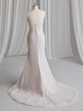 Maggie Sottero DREW (23MB724A01) #5 Ivory (gown with Ivory Illusion) thumbnail