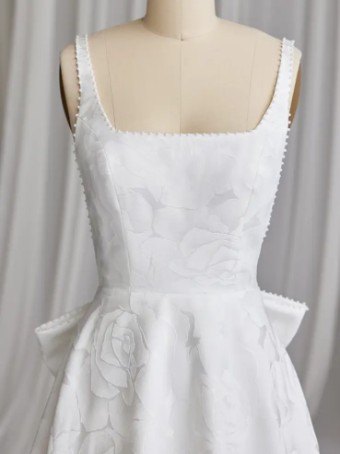 Rebecca Ingram VESTA (23RK718A01 - Embellished) #4 Ivory (gown with Natural Illusion) thumbnail