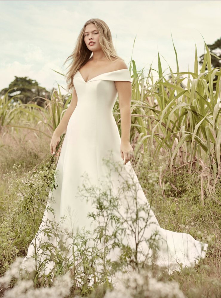ivory and coral wedding dress Coral Wedding Dresses