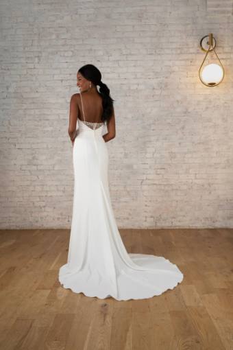 Stella York 7753 #8 (IV-PL) Ivory Gown w Porcelain Tulle Illusion thumbnail