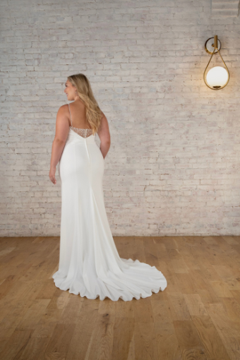 Stella York 7753 #11 (IV-PL) Ivory Gown w Porcelain Tulle Illusion thumbnail