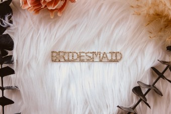 Ever After Bridal Bridesmaid Pin #0 default thumbnail