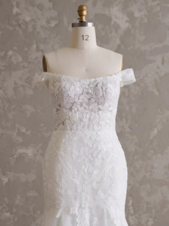Maggie Sottero CAMBRIA (24MS242A01) #4 Ivory over Blush (gown with Natural Illusion) thumbnail