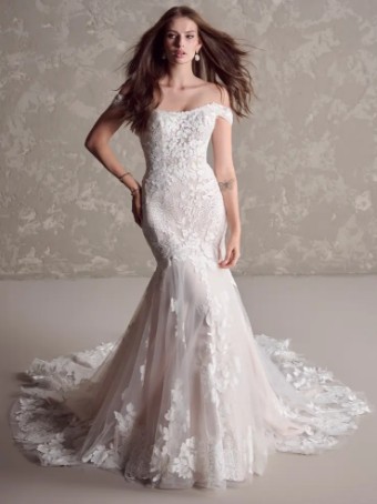 Maggie Sottero CAMBRIA (24MS242A01) #0 default Ivory over Blush (gown with Natural Illusion) thumbnail
