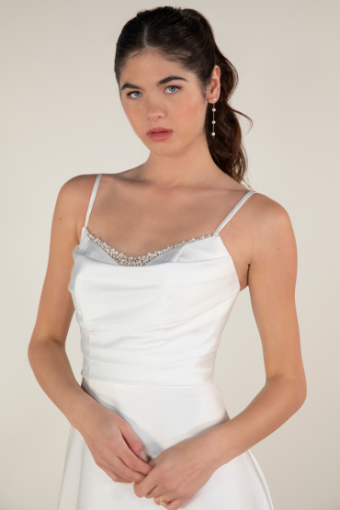 Stella York 7915 #12 (IV-PL) Ivory Gown w Porcelain Tulle Illusion thumbnail