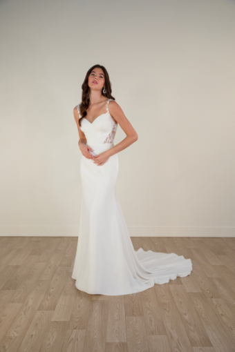 Stella York 7942 #0 default (PI-PL) Pure Ivory Gown w Porcelain Tulle Illusion thumbnail