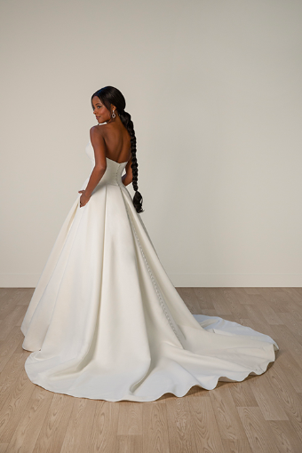 Stella York 8033 zip up #1 Ivory thumbnail