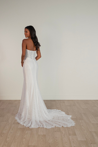 Stella York SY8086 #1 (IV-IVR) IVORY LACE OVER IVORY GOWN thumbnail