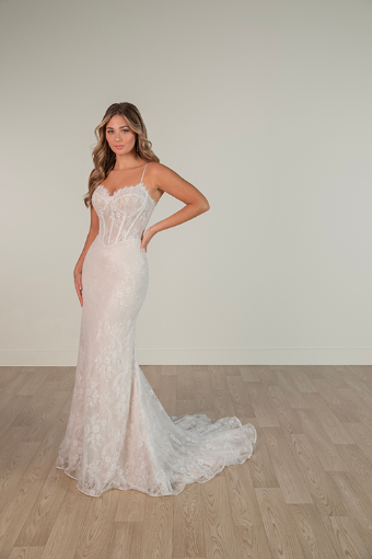 Stella York SY8122 #0 default (IV-IV) IVORY LACE OVER IVORY GOWN thumbnail