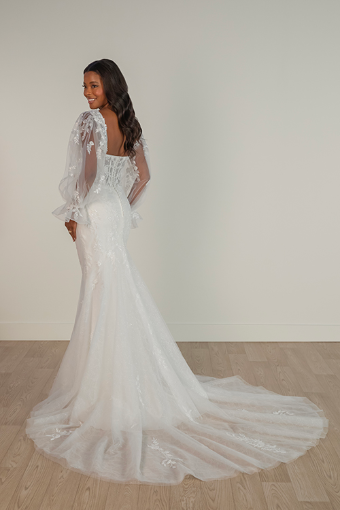 Stella York SY8160 #1 (IV-IVR) Ivory Lace and Tulle over Ivory Gown thumbnail