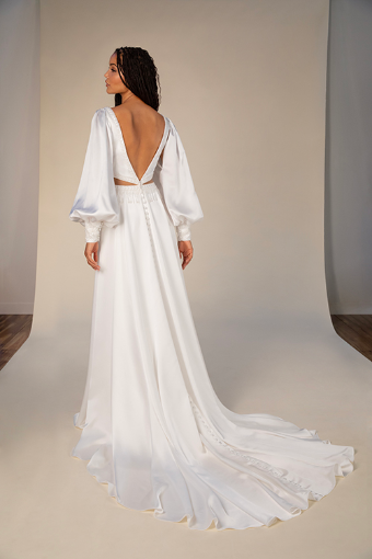 Stella York RYLEE #1 (IV-PL) Ivory Gown w Porcelain Tulle Illusion thumbnail