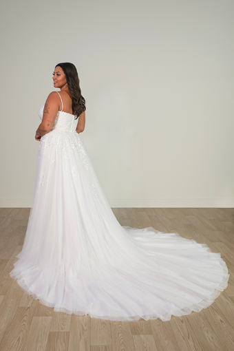 Stella York SY8105 (Unlined bodice) #4 default (IV-BC) Ivory Lace and Tulle over Biscotti Gown thumbnail