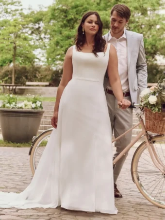 Maggie Sottero OLIVIANNA (25RS309A01 - Straight waist) #0 default Ivory thumbnail