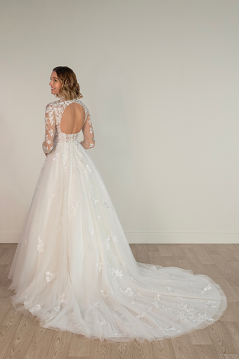 Stella York SY8126 #1 (IV-IV) Ivory Lace and Tulle over Ivory Gown thumbnail