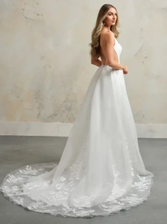 Maggie Sottero HOPE (24RS822A01) #3 All Ivory (gown with Ivory Illusion) thumbnail